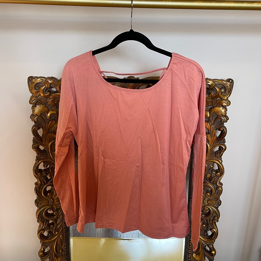 Bellelily Pink Top Ladies Size S